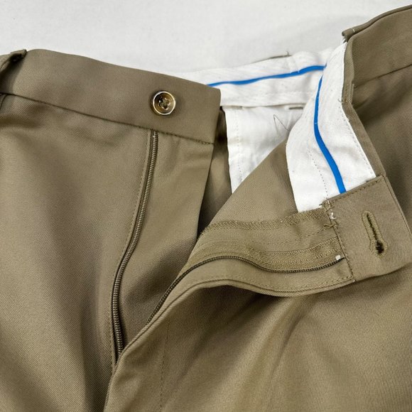 Haggar Men's Size 36X34 Khaki Pant Flex Waist Preowned - Picture 12 of 12